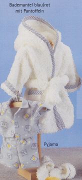 Bademantel Abbildung im Kthe Kruse Katalog 2003
