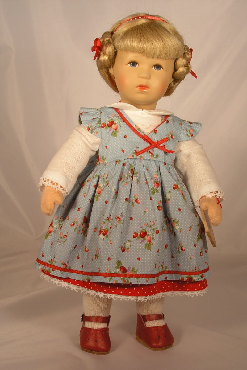 Käthe Kruse Puppen Kleidung Kleid für Schummelchen 34 cm Modell Jana 34812 