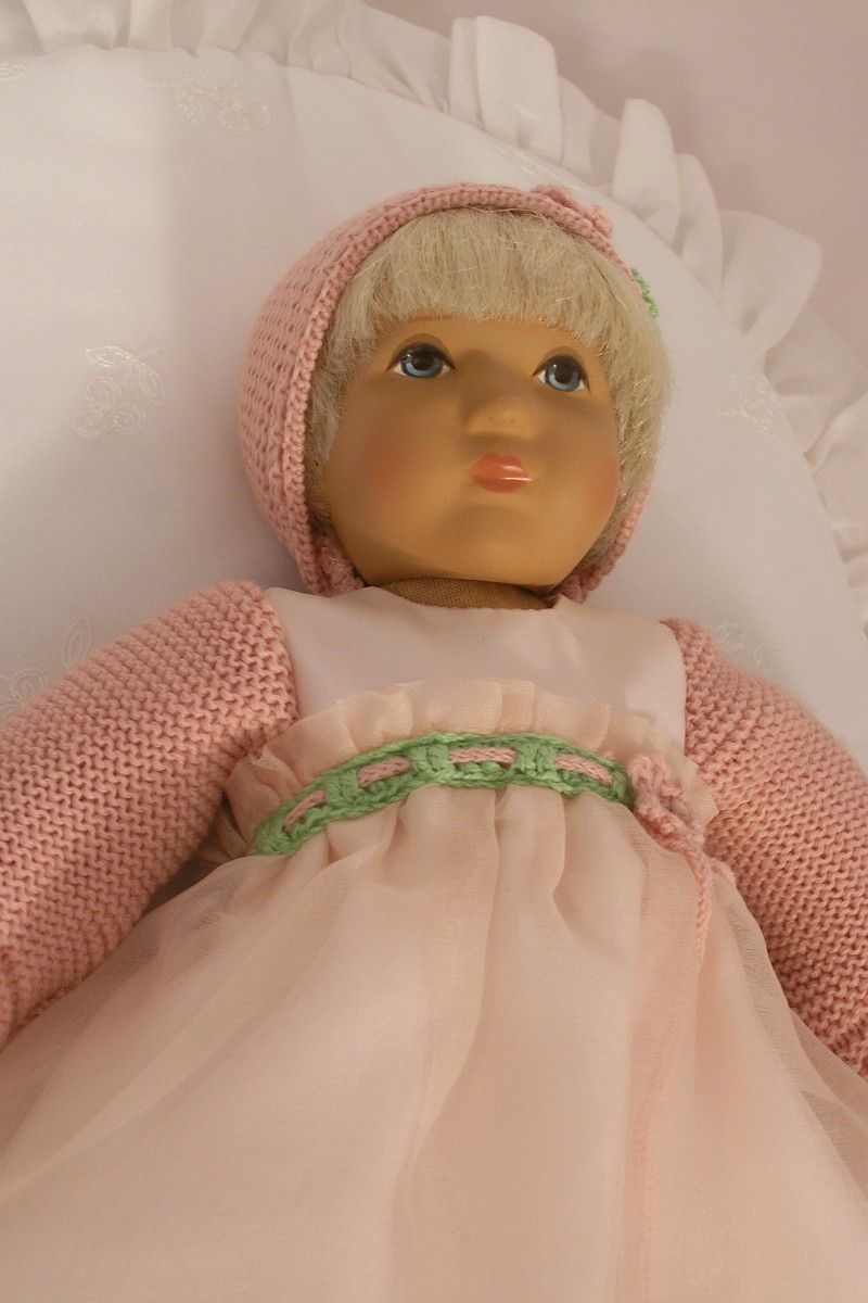 ORIGINALFOTO: Rosa wach von Käthe Kruse
