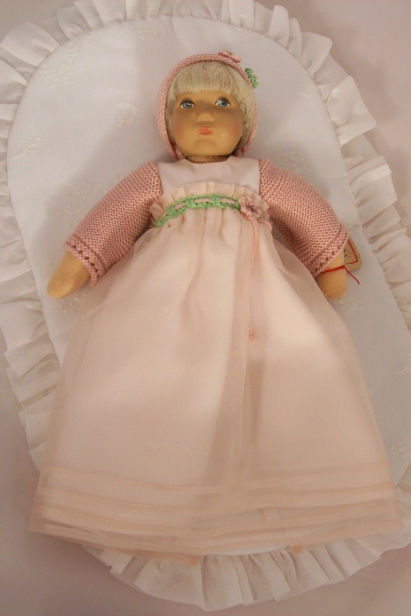 ORIGINALFOTO: Rosa wach von Käthe Kruse