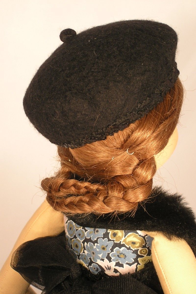 ORIGINALFOTO: Amber von Käthe Kruse, Haar-Details