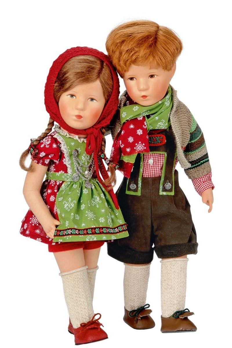 Abbildung Sonja und Bastian aus dem Käthe-Kruse-Katalog 2013