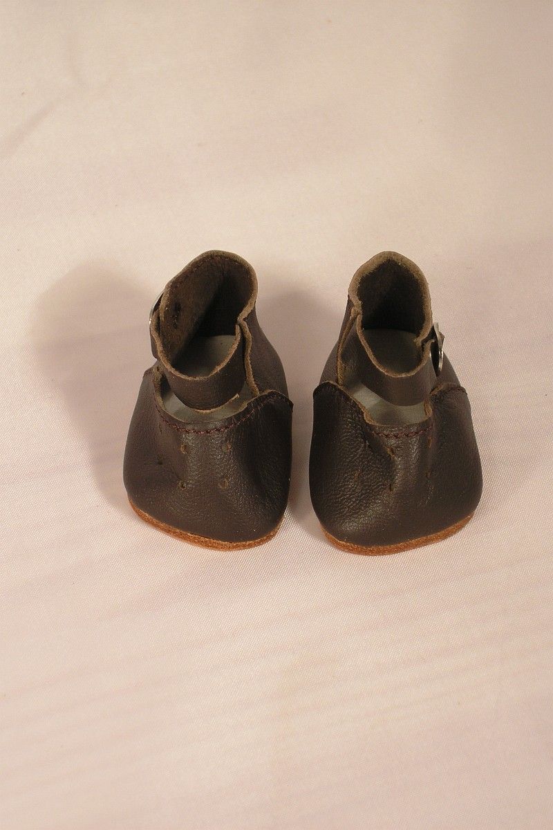 Käthe Kruse Spangenschuhe braun Gr. 35: Originalfoto