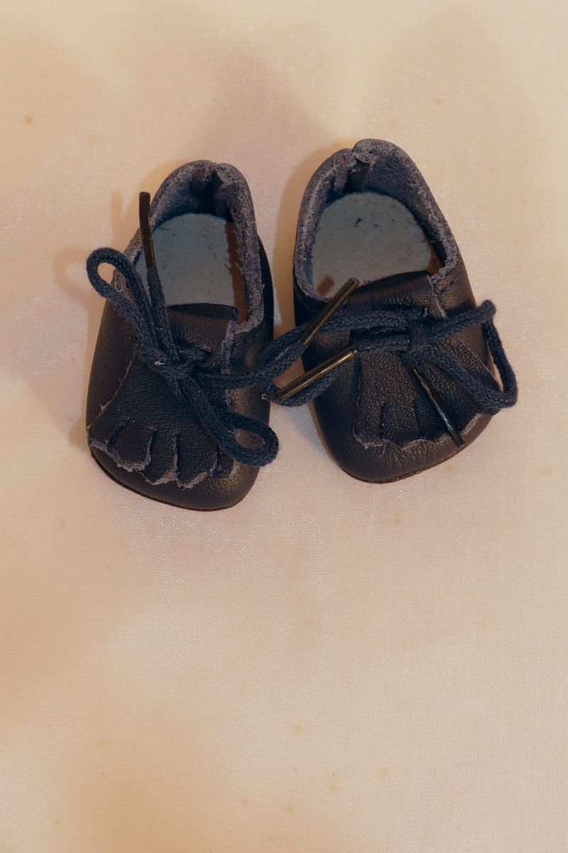 Käthe Kruse Trachtenschuhe blau Gr. 35: Originalfoto